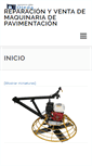 Mobile Screenshot of maquinariaojeda.com
